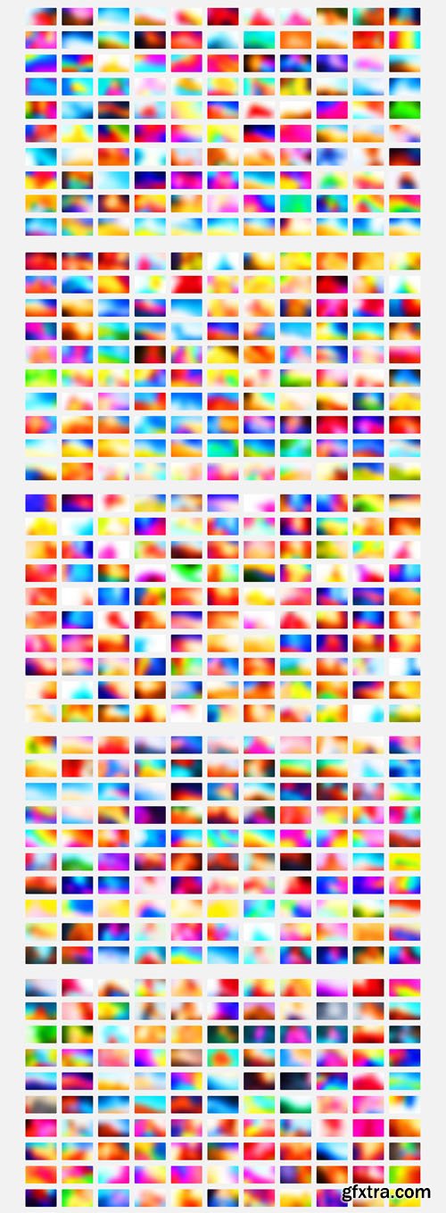 1000 Gradient Backgrounds [4K]