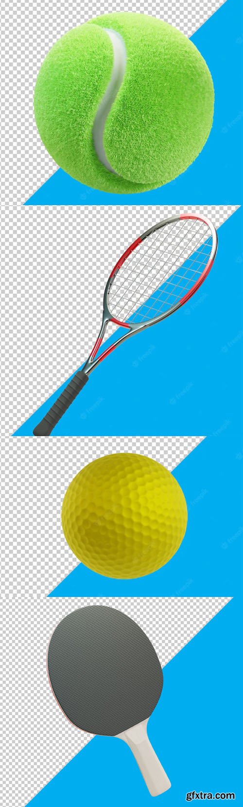 15 Realistic Sport Balls - 3D Renders PSD Templates