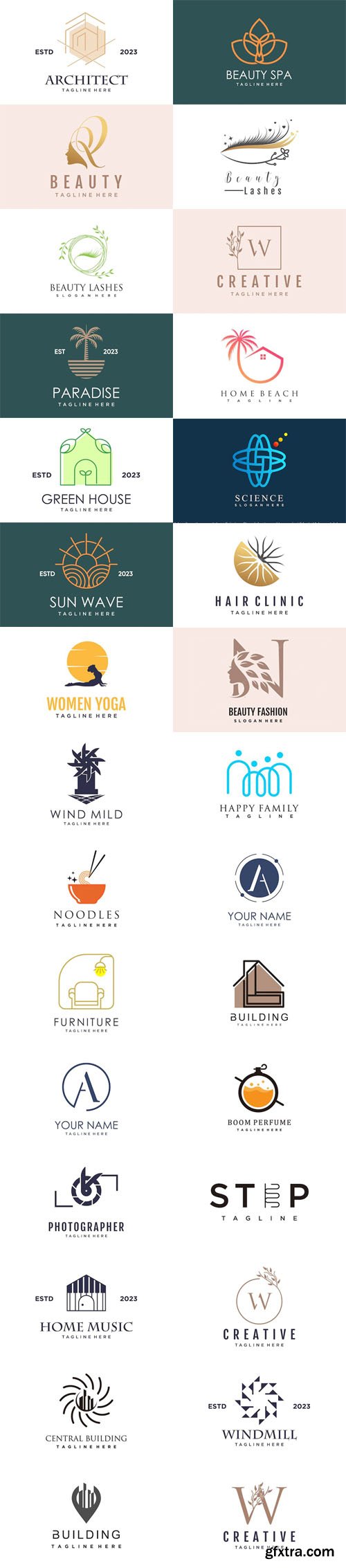 Creative Logos - 30 Premium Vector Design Templates