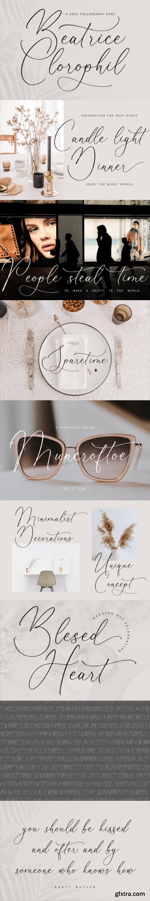 Beatrice Clorophil Font