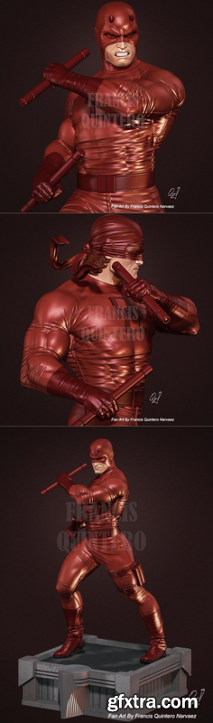 Francis Q Daredevil by Francis Quintero Narvaez – 3D Print Model