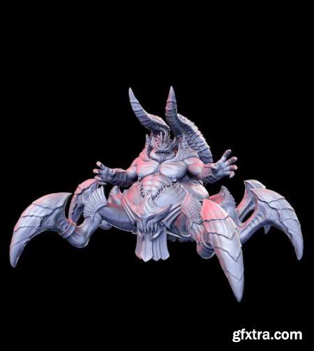 Krilganath (sea demon) – 3D Print