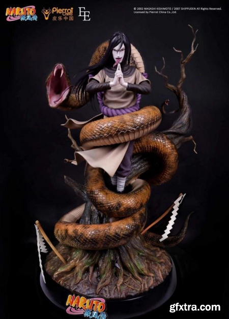 Naruto Orochimaru – 3D Print Model