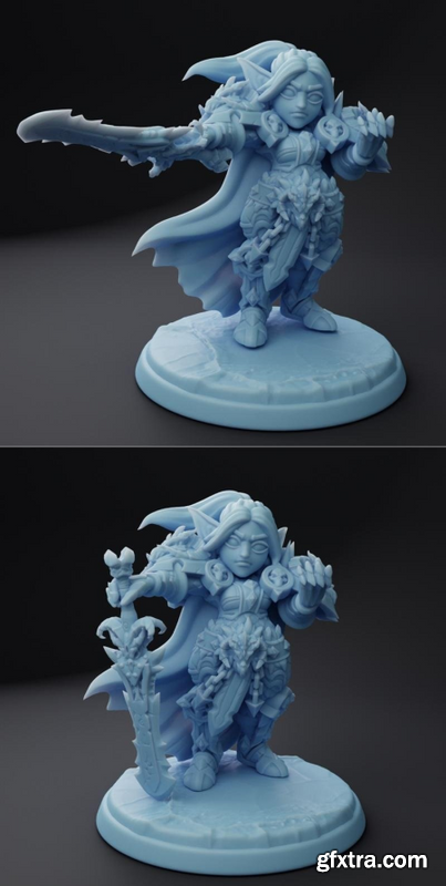 Oaken Hollow Heroes 2 – Runa – 3D Print Model