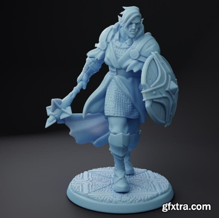 Oaken Hollow Heroes 2 – Denthir – 3D Print Model