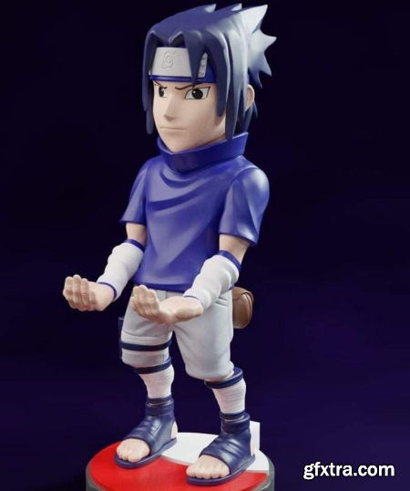 Sasuke – Cellphone and Joystick Holder – 3D Print Model