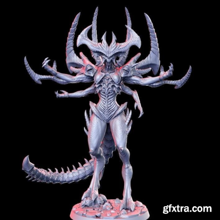 Shadhakairis (demon queen) – 3D Print Model