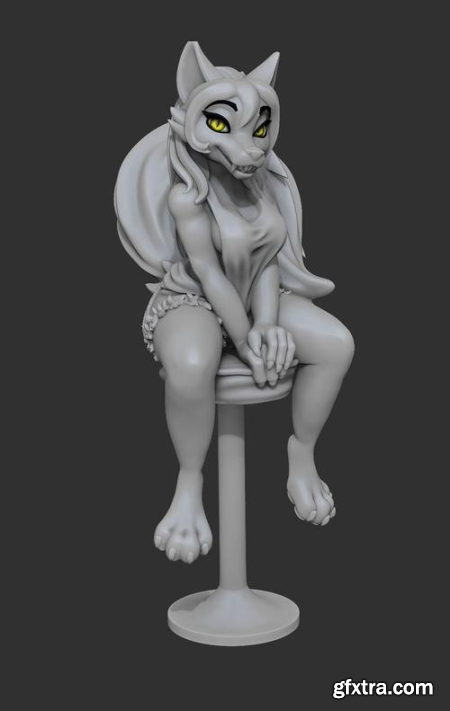 Wolf - Mike Smolka – 3D Print