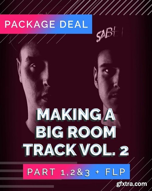 Hi Live SaberZ Making a Big Room Track (VOL 2) Part 1, 2 & 3