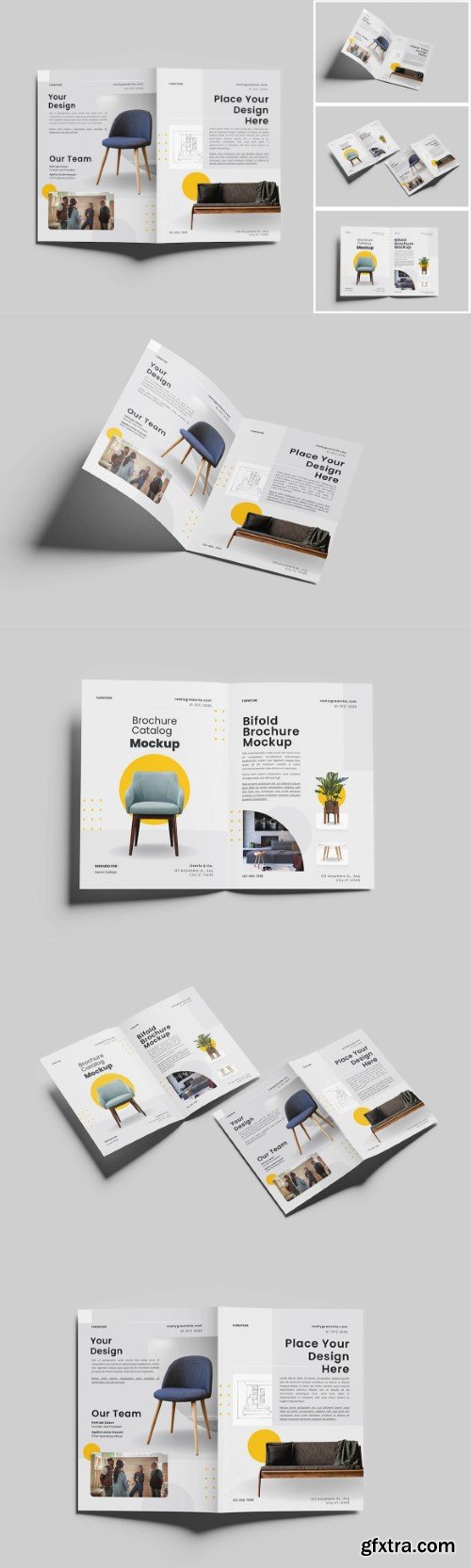 Bifold Brochure Mockup DJGSMFU