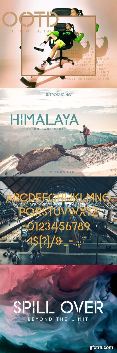 Himalaya Font