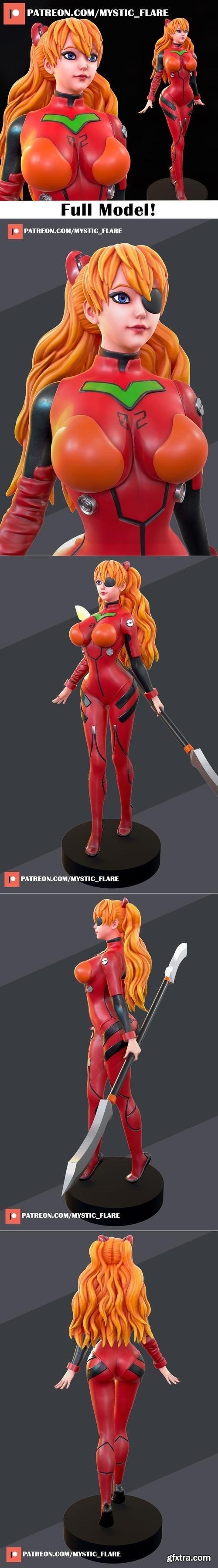 Asuka Langley Sohryu – 3D Print