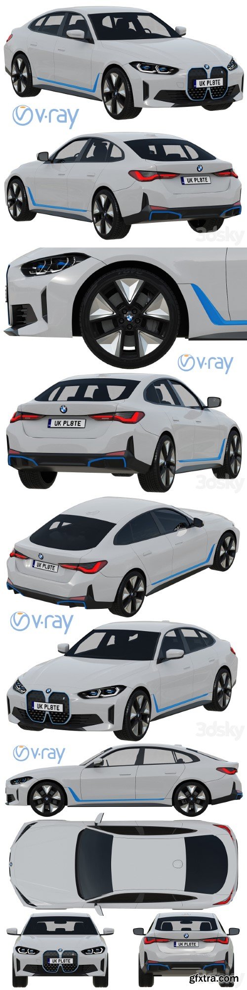 Bmw i4 3d model