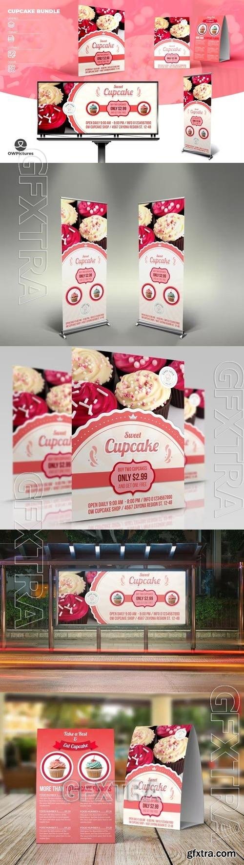 Cupcake Advertising Pack H2ZEDUX