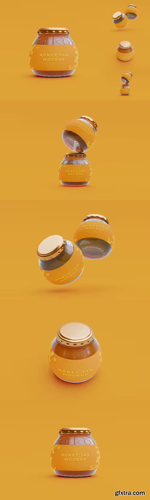 Honey Jar Mockup