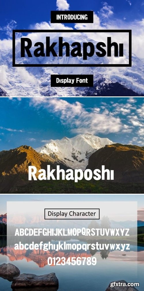 Rakhaposhi Font