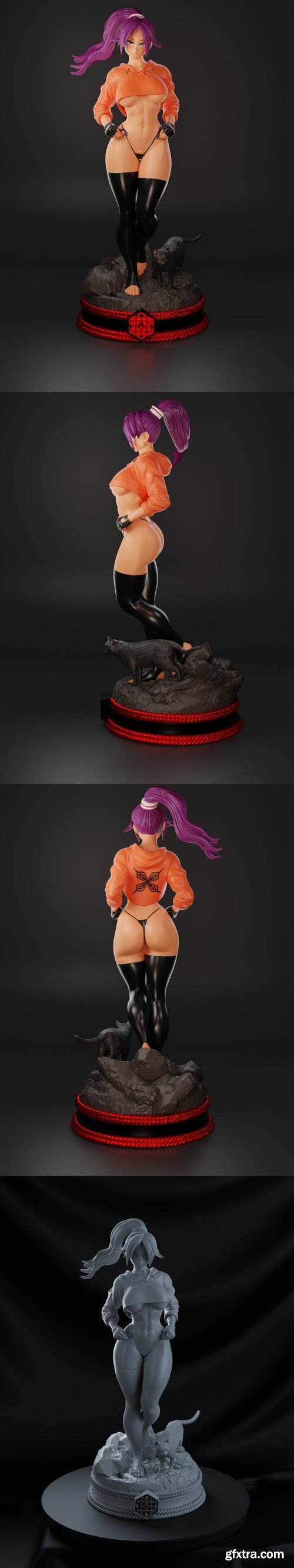 Yoruichi (New) – 3D Print