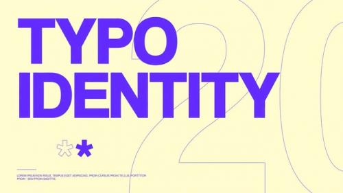 MotionArray - Typo Identity - 1111593