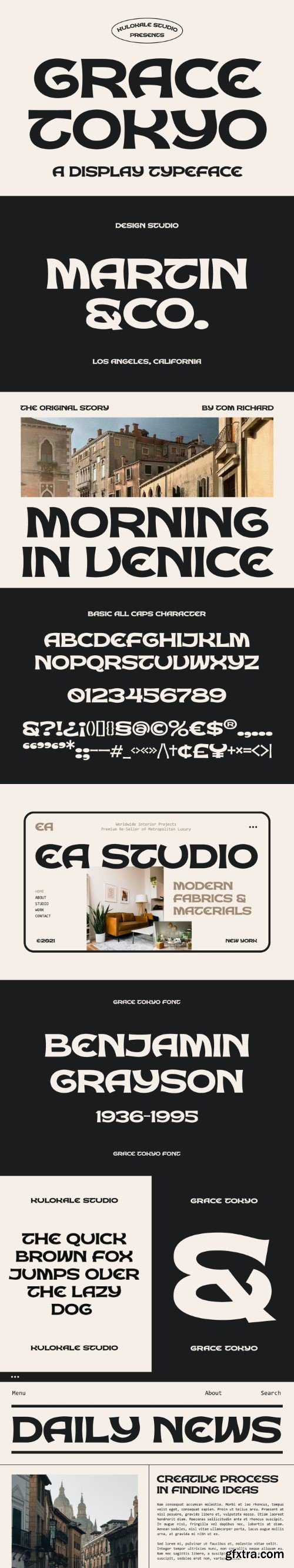 Grace Tokyo - Serif Font