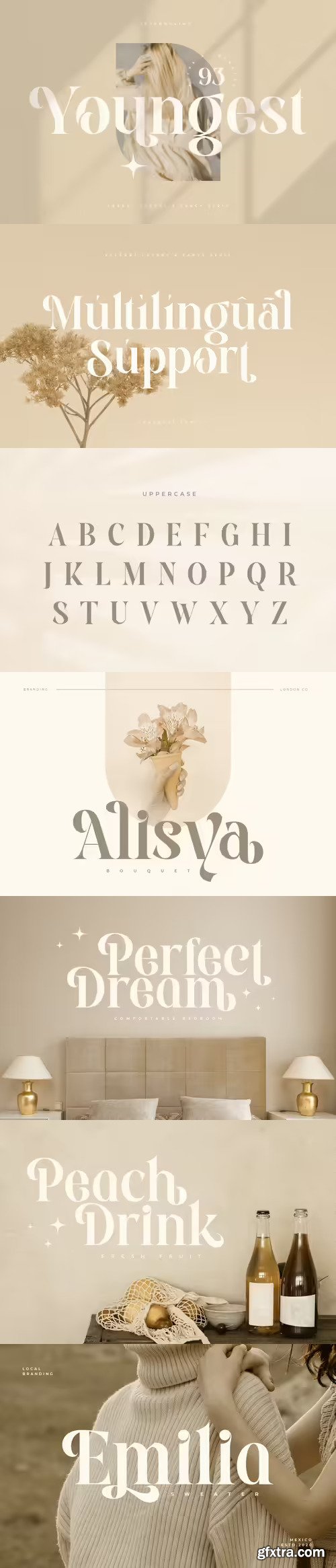 Youngest - Elegant Luxury Fancy Serif