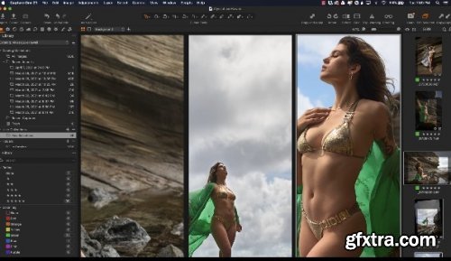 Danny Batista - Live Edit - Beauty Retouching , Depth Creation, etc