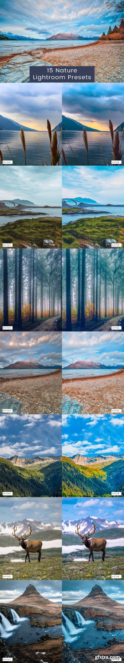 15 Nature Lightroom Presets