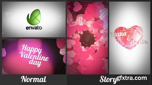 Videohive Happy Valentine Intro 42871429