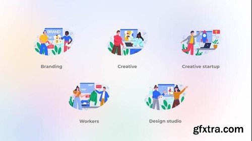 Videohive Branding - Flat Concepts 42903053