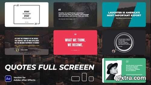 Videohive Quotes Full Screen 42891694