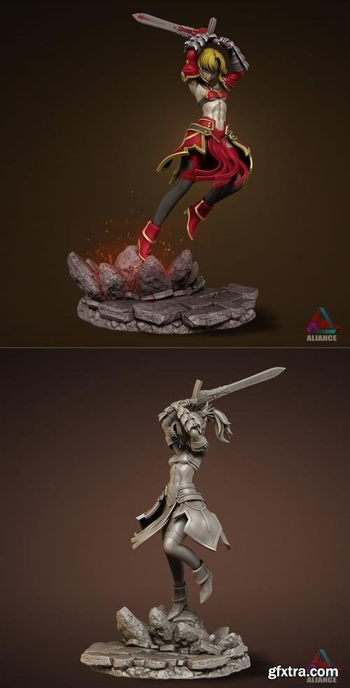 Mordred Fate Apocrypha – 3D Print