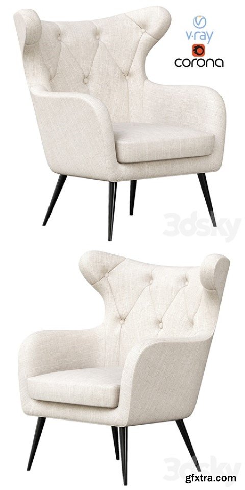 Bouck Wingback Chair