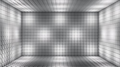 Videohive - Broadcast Pulsating Hi-Tech Blinking Illuminated Cubes Room Stage 09 - 42891142 - 42891142