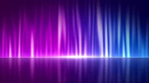 Videohive - 3d curtain gradient background moving light - 42901351 - 42901351