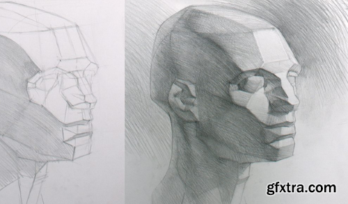 New Masters Academy -   How to Draw the Asaro Planes of the Head with Iliya Mirochnik