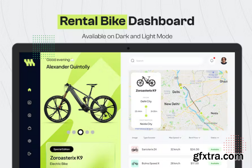 Bike Rental Dashboard C8B2ZAH