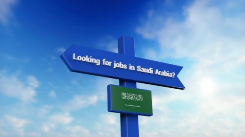 Videohive - Looking for jobs in Saudi Arabia? - 4K - 42923649 - 42923649