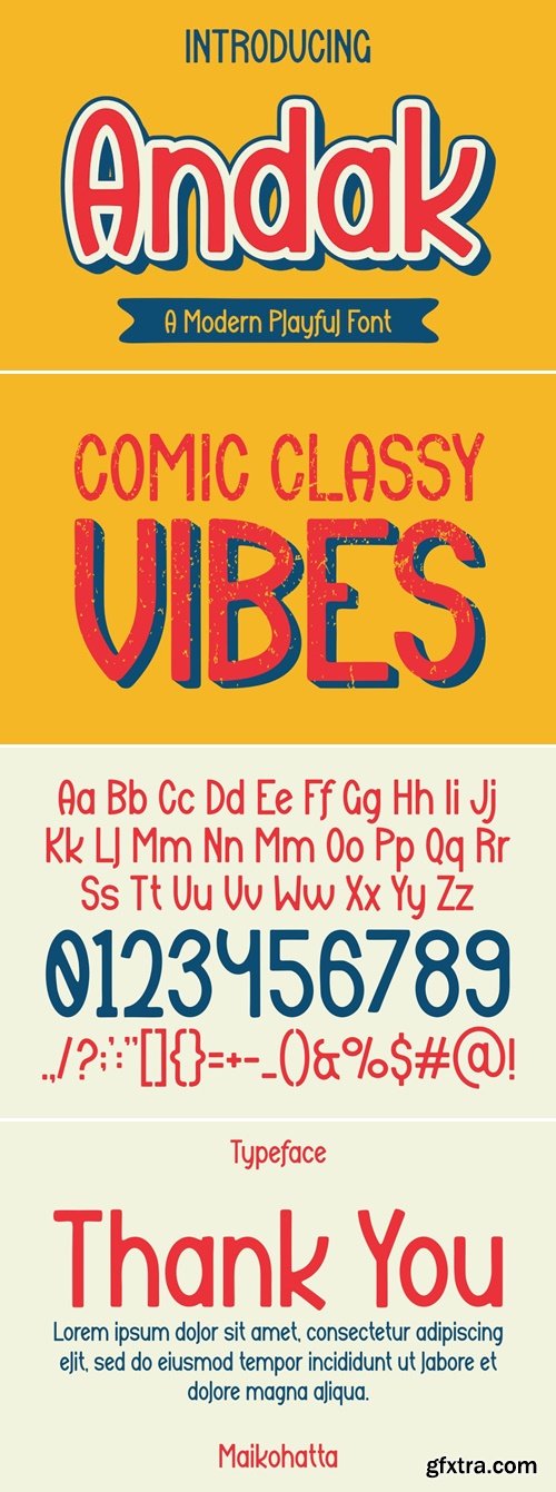 Andak Font