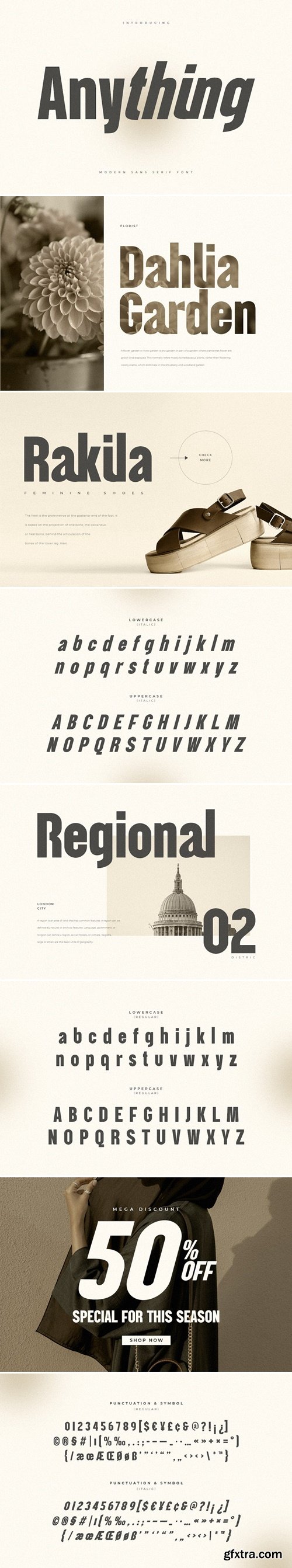 Anything - Inspired by Helvetica Font