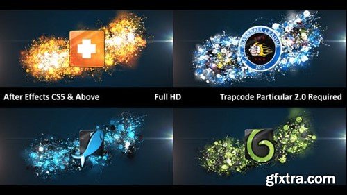 Videohive Glowing Particle Logo Reveal 7 12135641