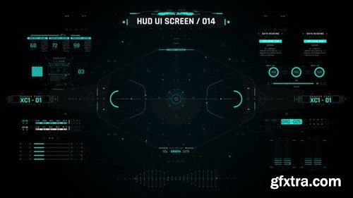 Videohive HUD Screen Interface 4 42922259