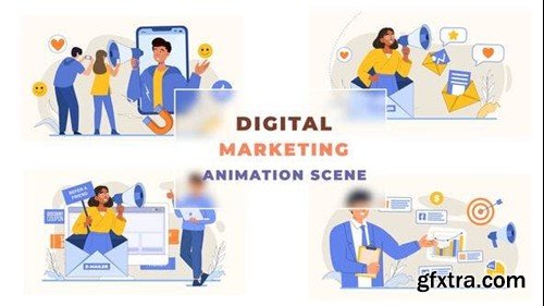 Videohive Digital Marketing Animation Scene 42926067