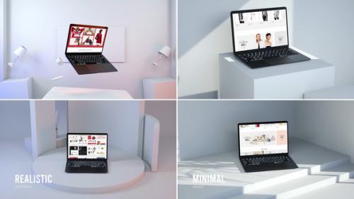 Videohive - Web Promo | Laptop Mock Up - 42897952 - 42897952