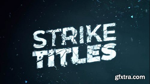 Videohive Action Strike Titles 39052385