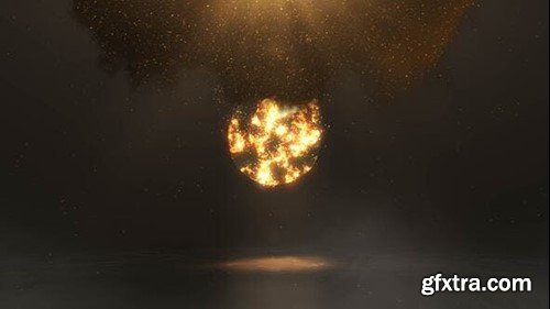 Videohive Fire Explosion Logo 42847565