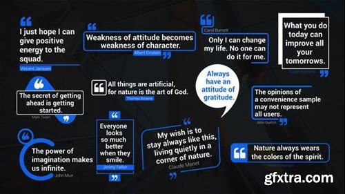 Videohive Minimal Quotes Lower Thirds 42901117
