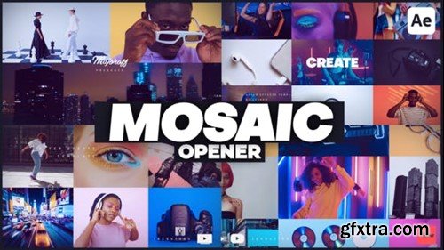 Videohive Mosaic Opener 42771301