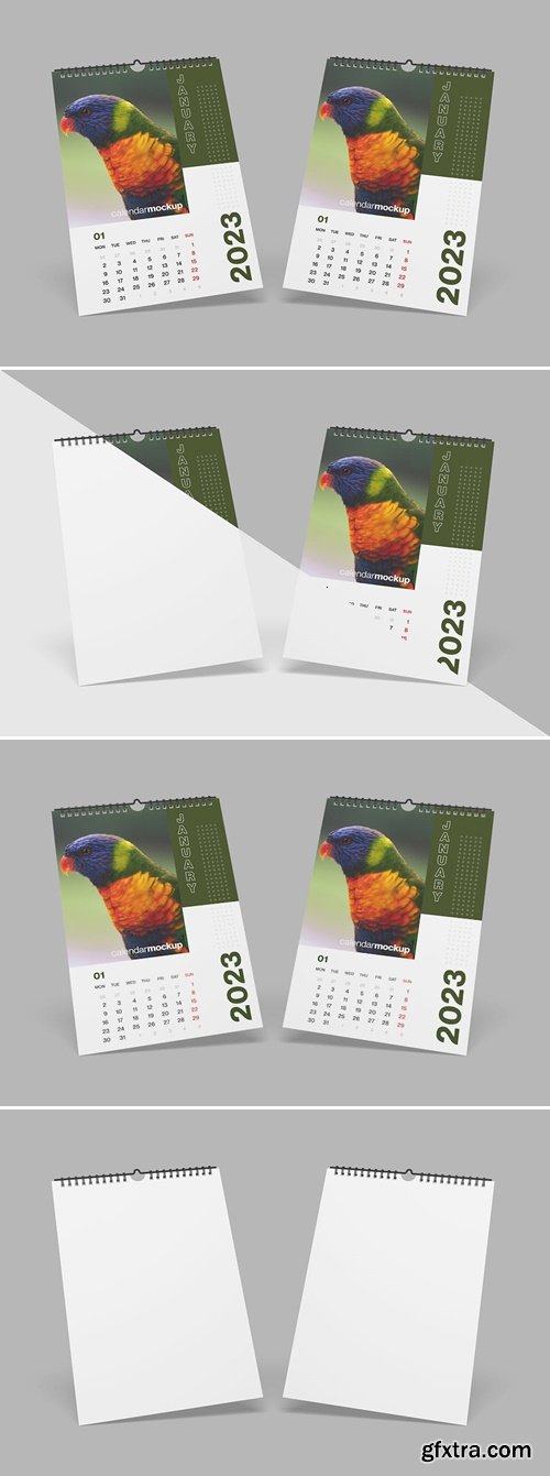 Wall Calendar Mockup RZ3X494