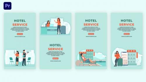 Videohive - Hotel Service Animated Scene Instagram Story - 42851679 - 42851679
