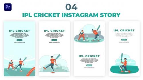 Videohive - IPL Cricket Premiere Pro Instagram Story - 42851727 - 42851727