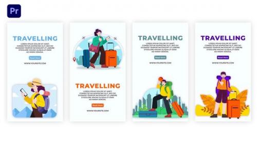 Videohive - Travelling Animated Scene Instagram Story - 42851898 - 42851898